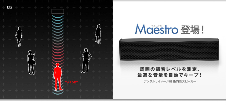�n�C�p�[�\�j�b�N�T�E���h�V�X�e���EHSS(hypersonic sound system)